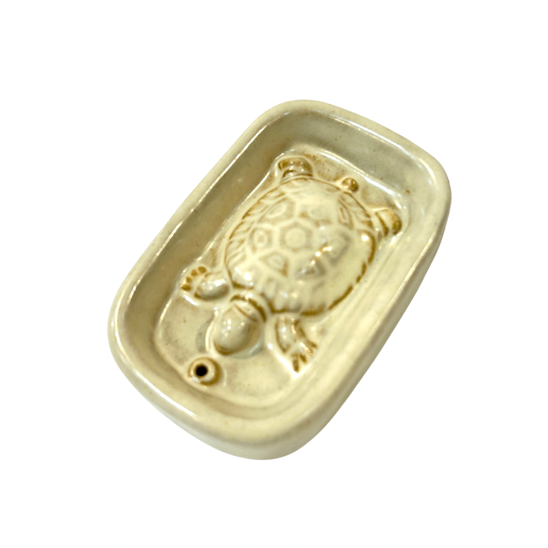 Glazed Turtle Incense Holder