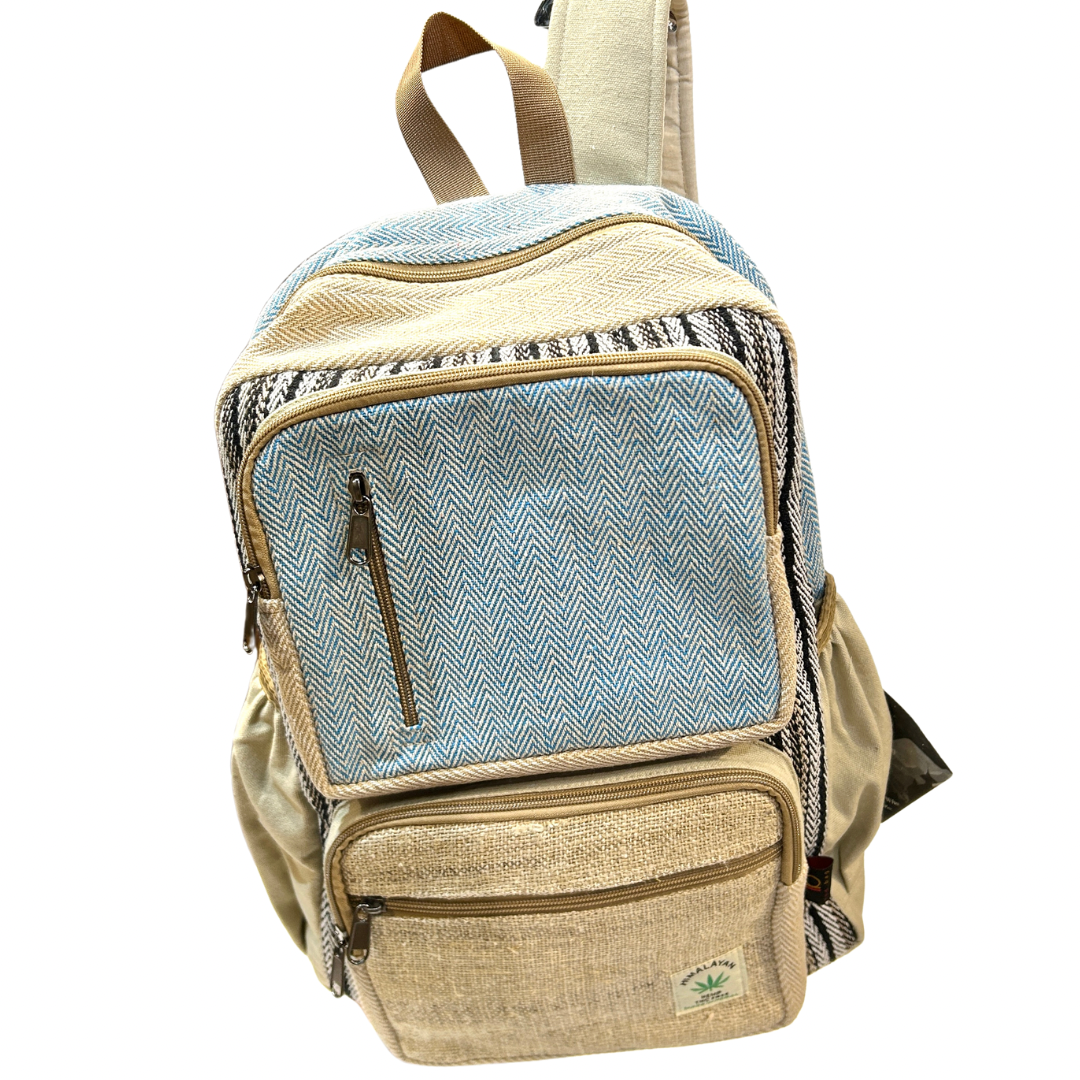 Double Square Hemp Back Pack