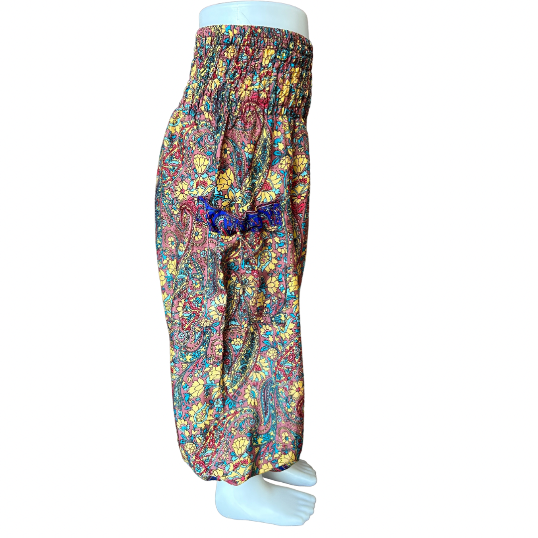 Kids Alibaba Silk Pants from Nepal