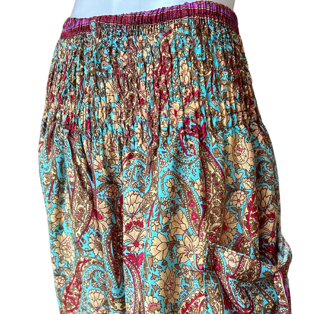 Kids Alibaba Silk Pants from Nepal