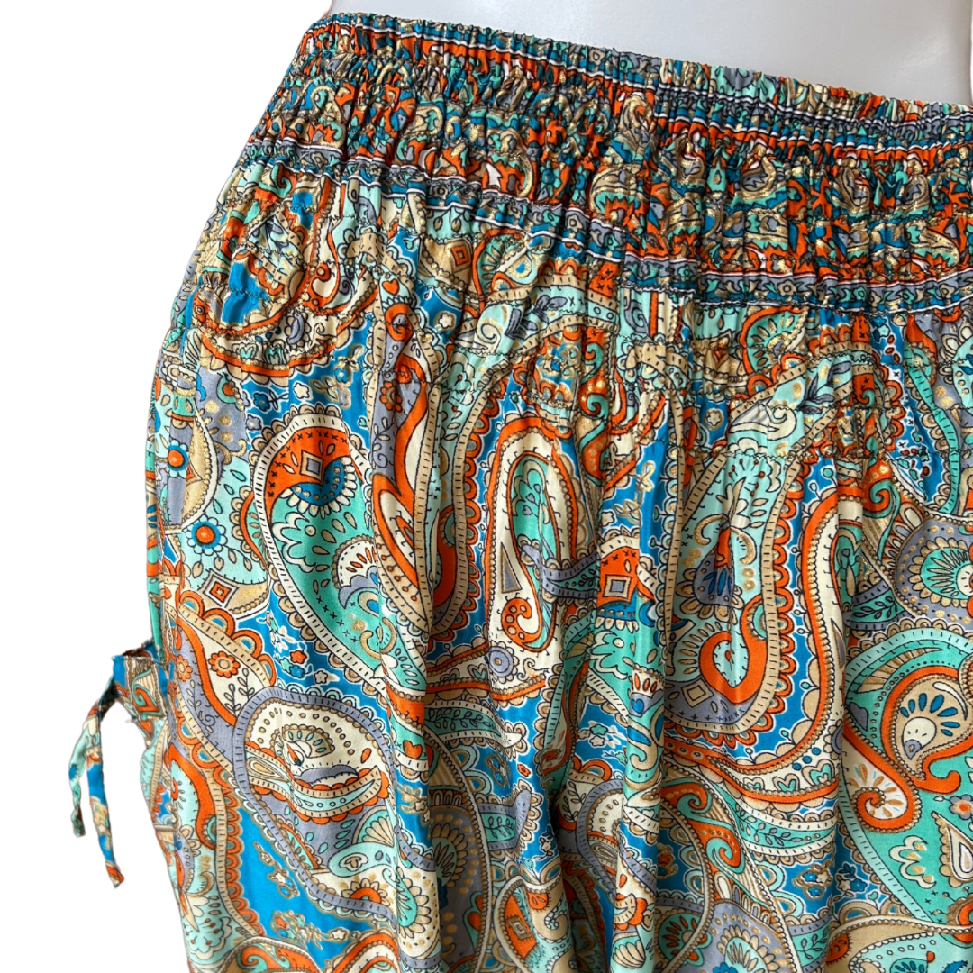 Kids Alibaba Silk Pants from Nepal