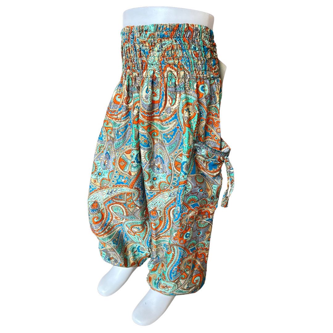 Kids Alibaba Silk Pants from Nepal