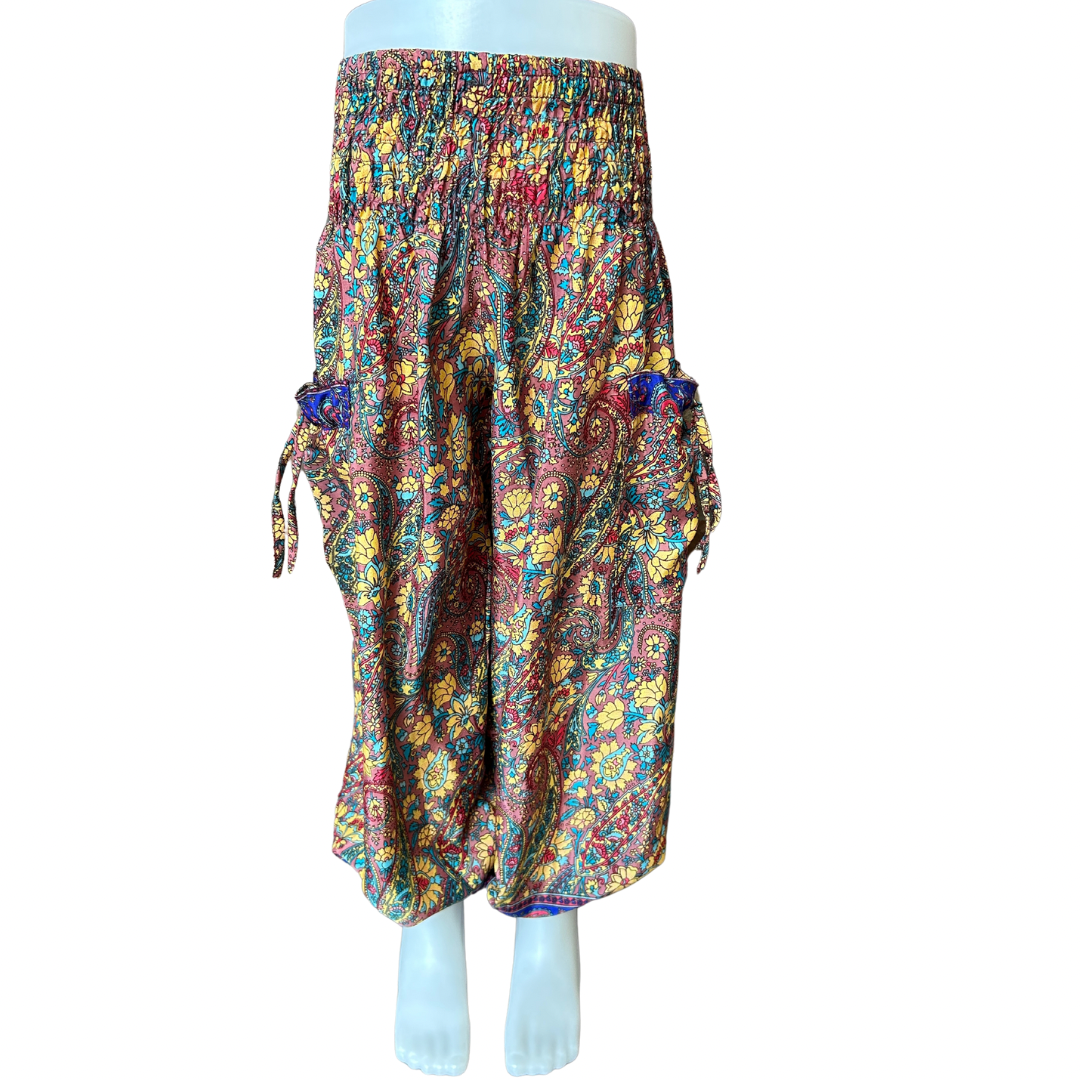 Kids Alibaba Silk Pants from Nepal