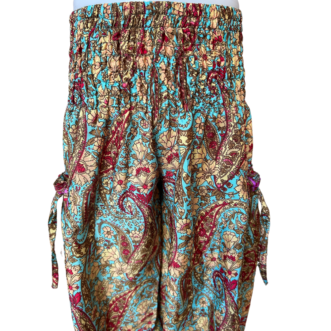 Kids Alibaba Silk Pants from Nepal