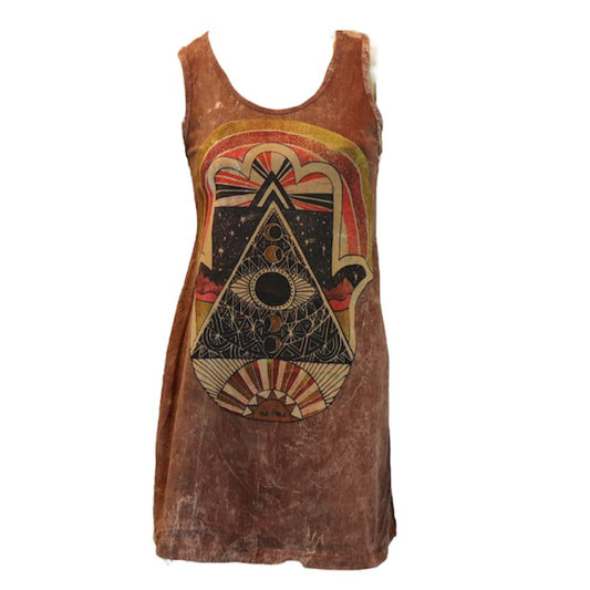 Hamsa Tank Dress by No Time